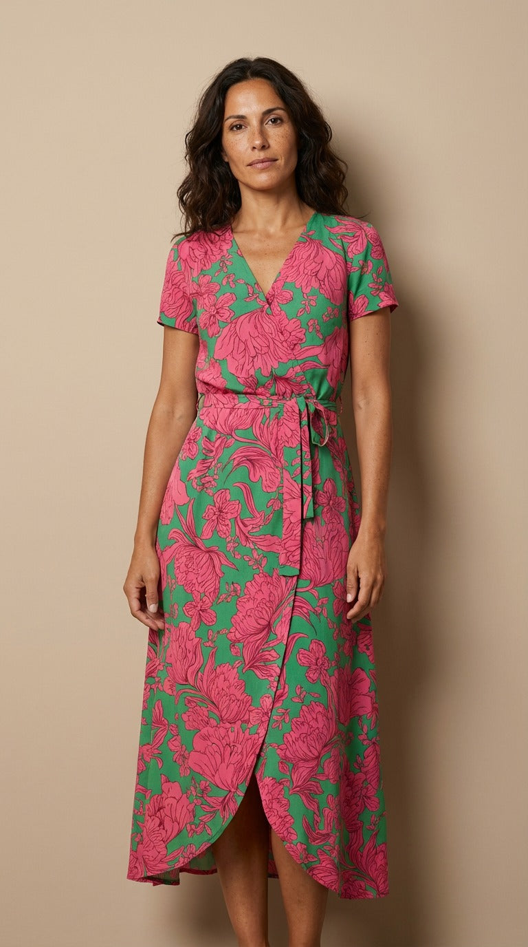 Drea | Elegant Wrap Dress