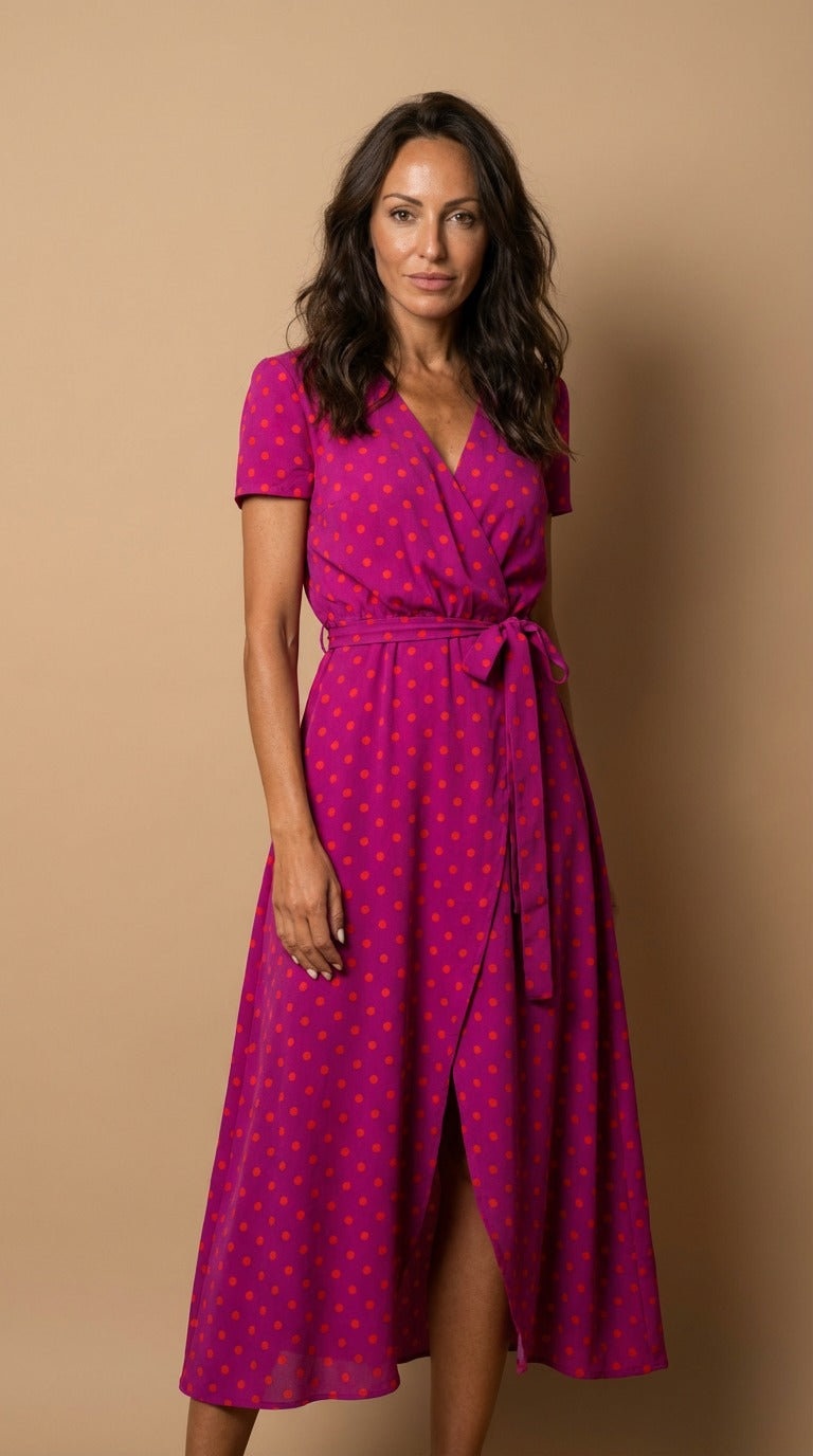 Drea | Elegant Wrap Dress
