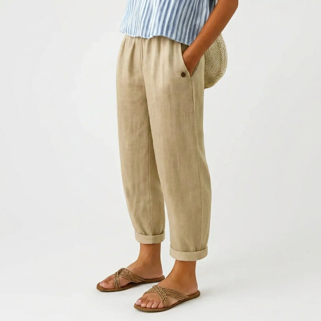 Stella | Timeless Linen-look Pants