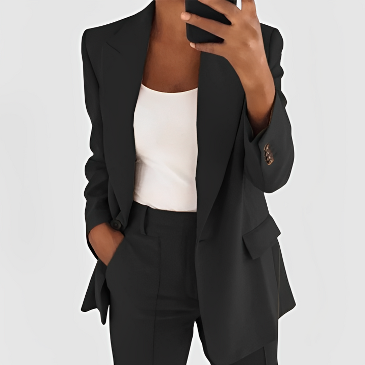 Everly | Blazer & Pant Suit Set