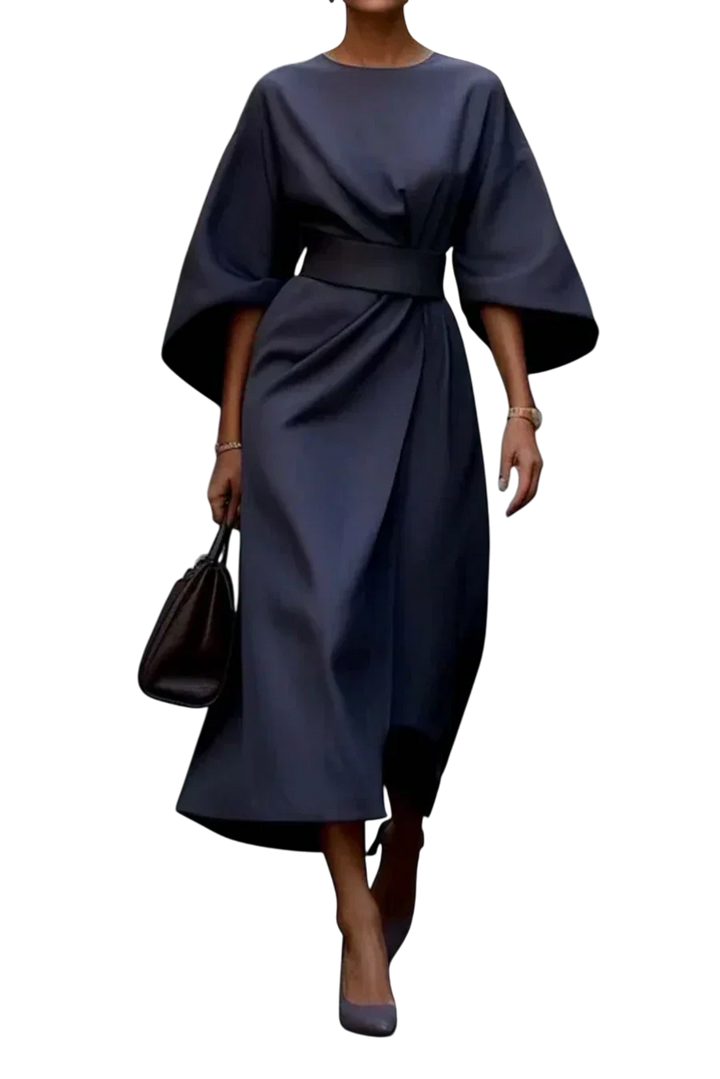 Carla | Elegant Lantern Sleeve Dress