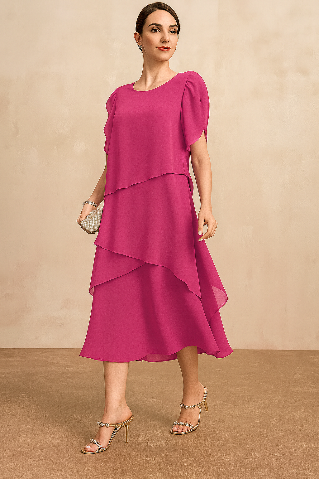 Texas | Classic Chiffon Dress