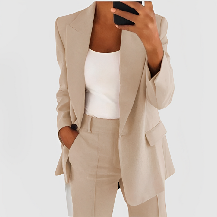 Everly | Blazer & Pant Suit Set