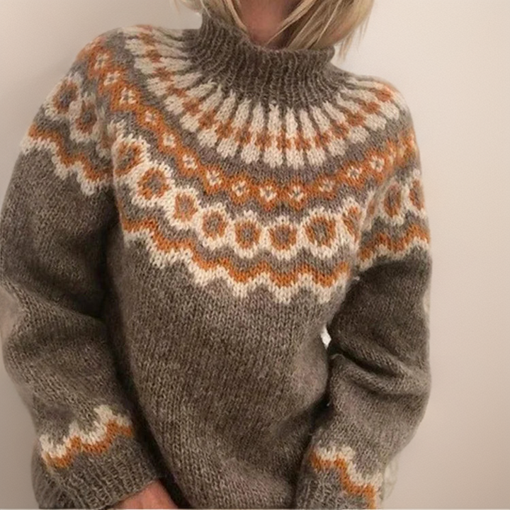 Juanita – Fair Isle Knit Sweater