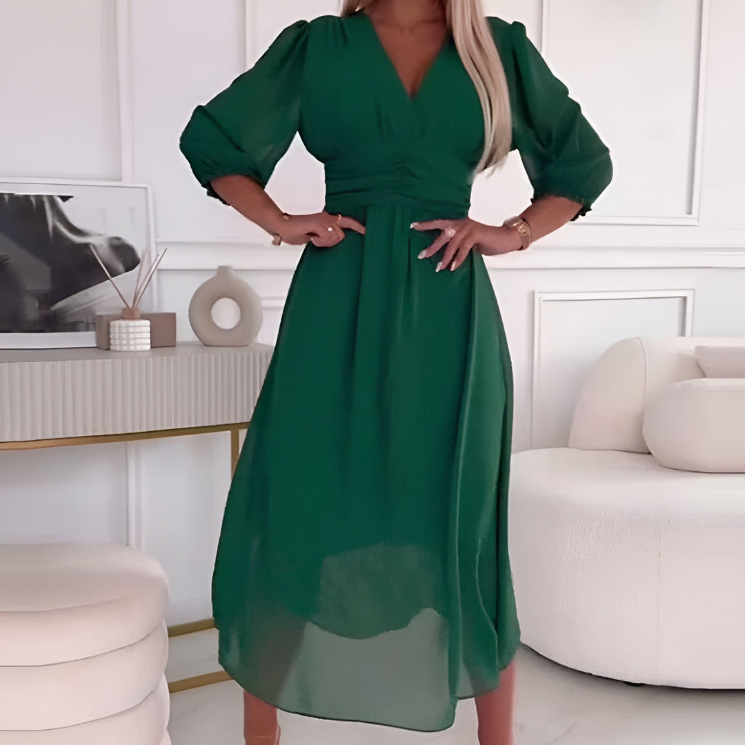 Sarah | Elegant Wrap Dress