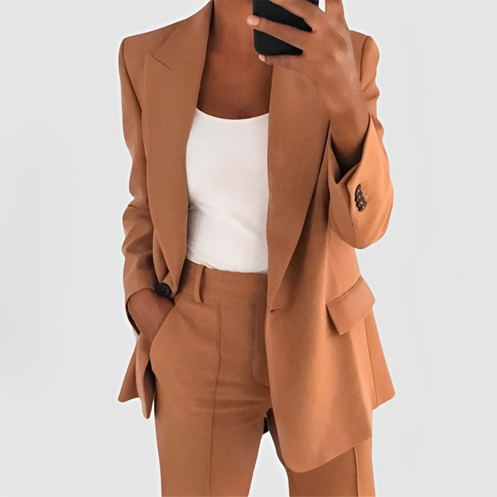 Everly | Blazer & Pant Suit Set