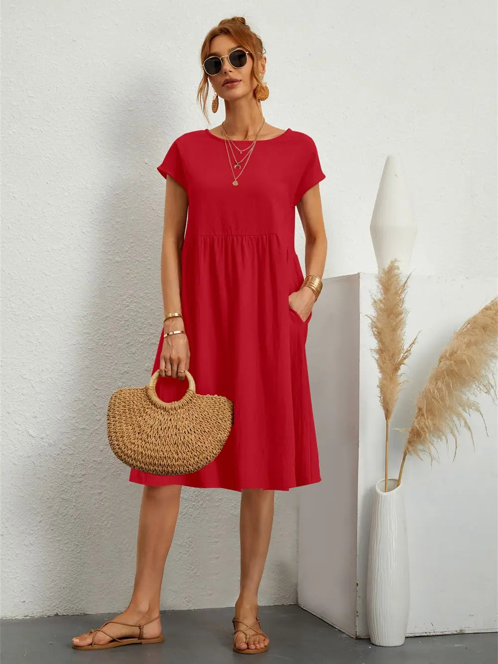Yara | Casual Pocket Dress