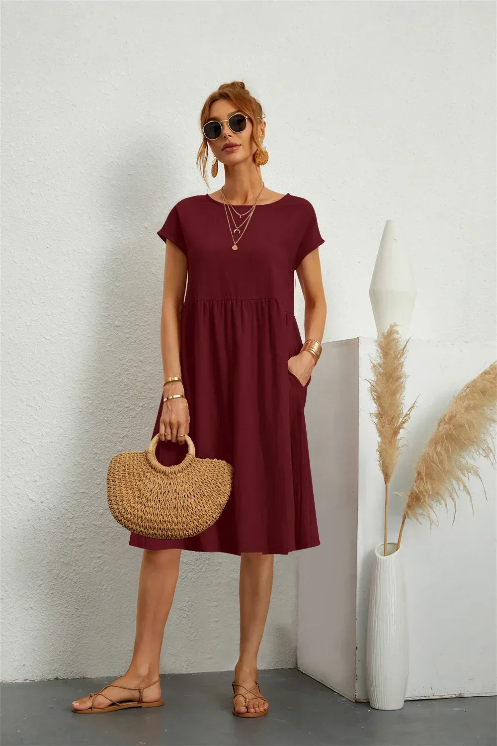 Yara | Casual Pocket Dress