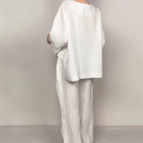 Roxie | Relaxed Linen-Cotton Two-Piece Set