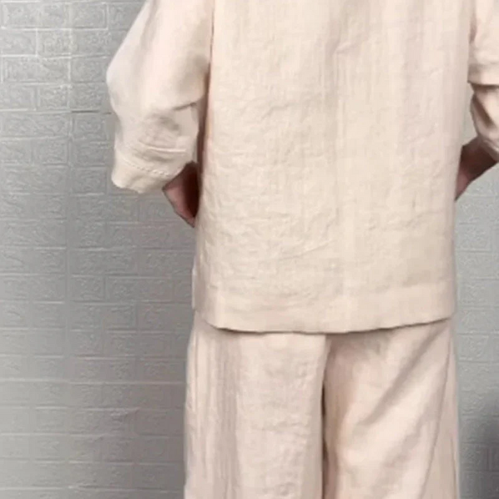 Roxie | Relaxed Linen-Cotton Two-Piece Set