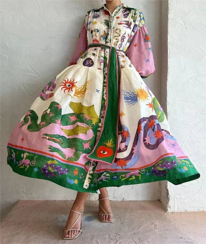 Akira | Italian Maxi Dress