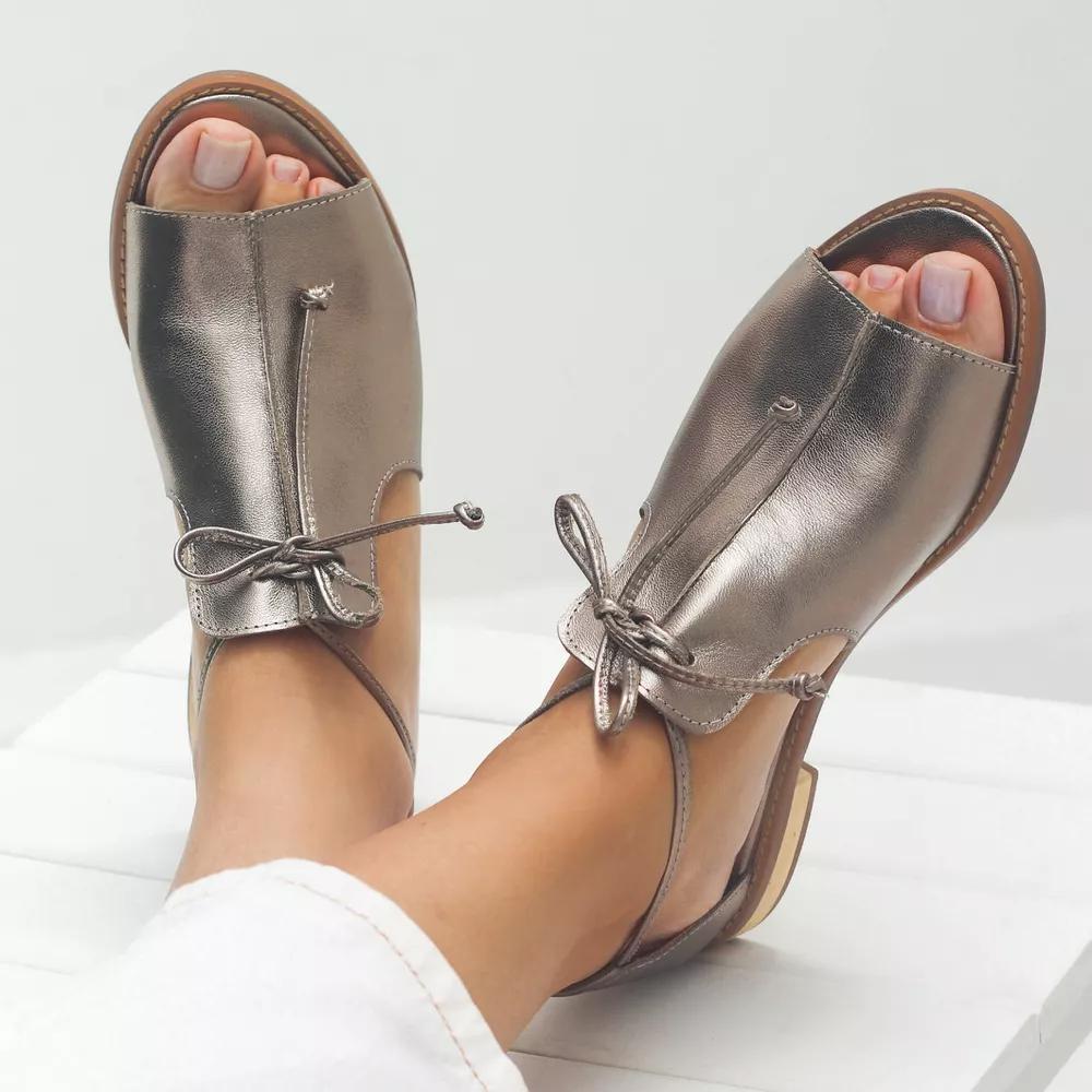 Flora | Strap-Style Leather Sandals
