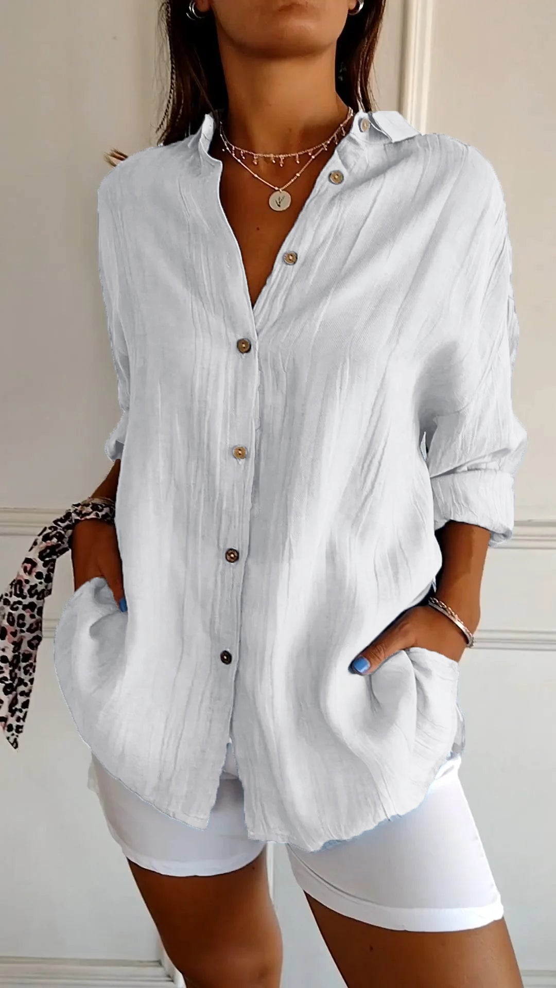 Elizabeth | Pleated Blouse