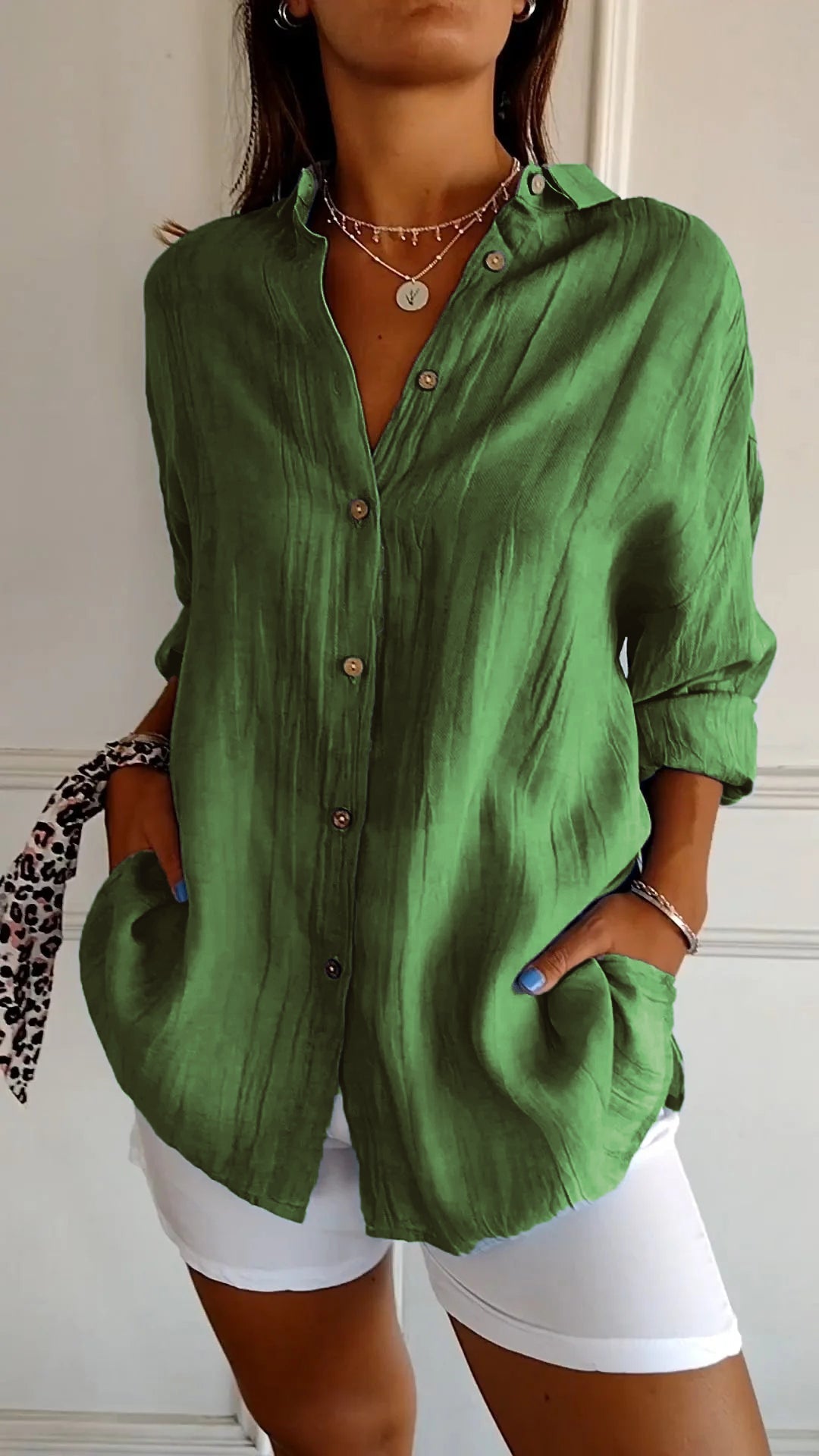 Harper | Pleated Blouse