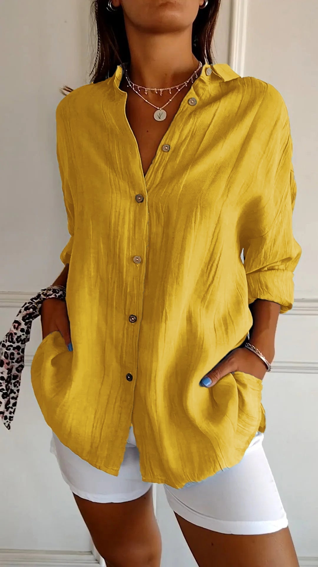 Isabella | Pleated Blouse