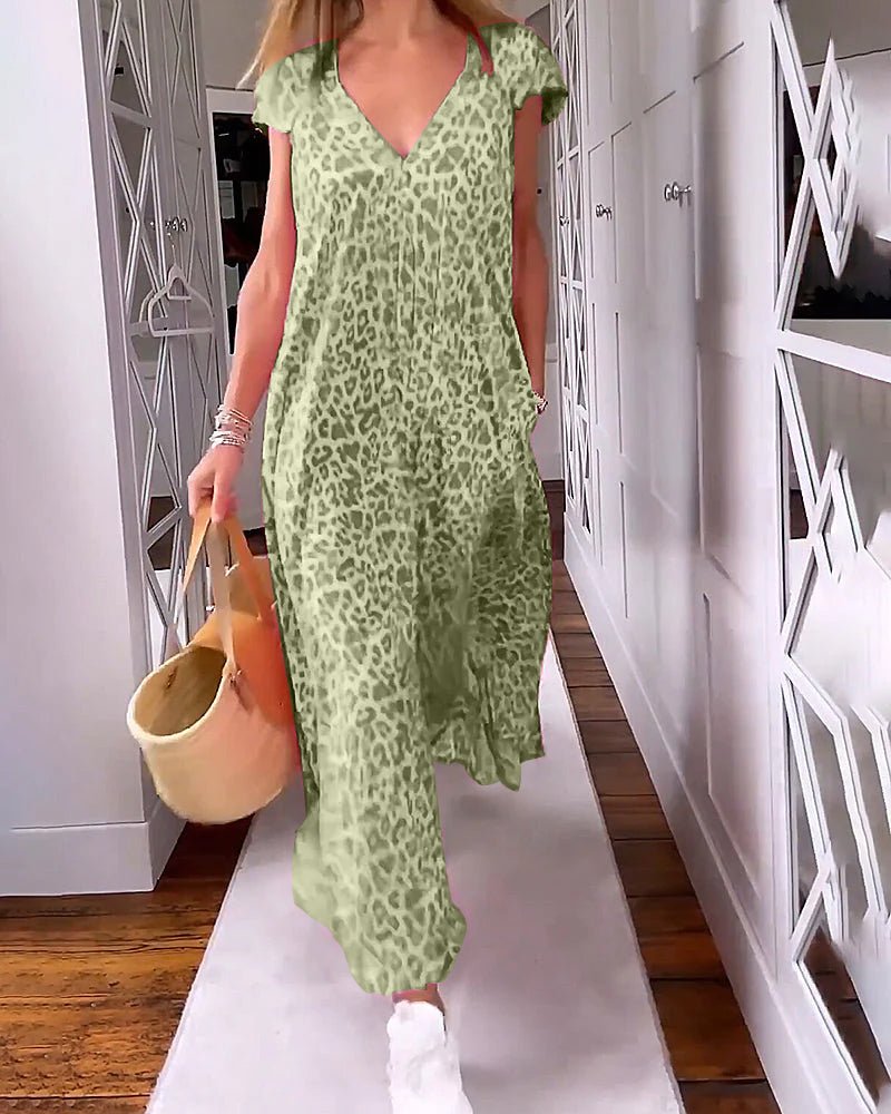 Alondra | V-Neck Maxi Dress