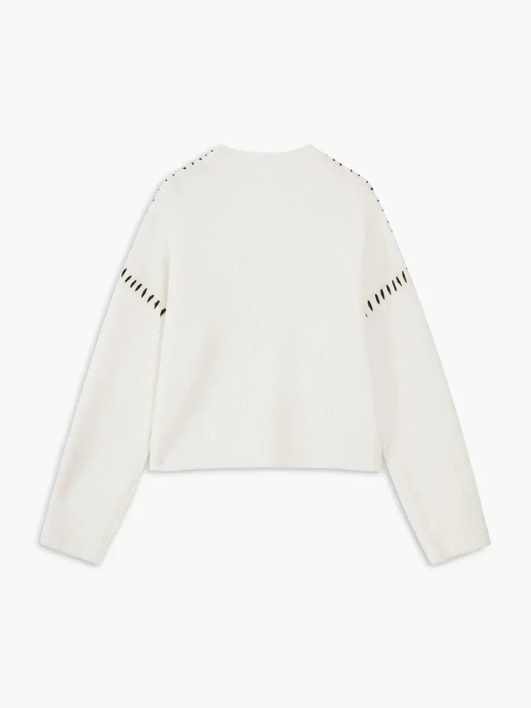 Jolene – Oversized Whipstitch Detail Sweater