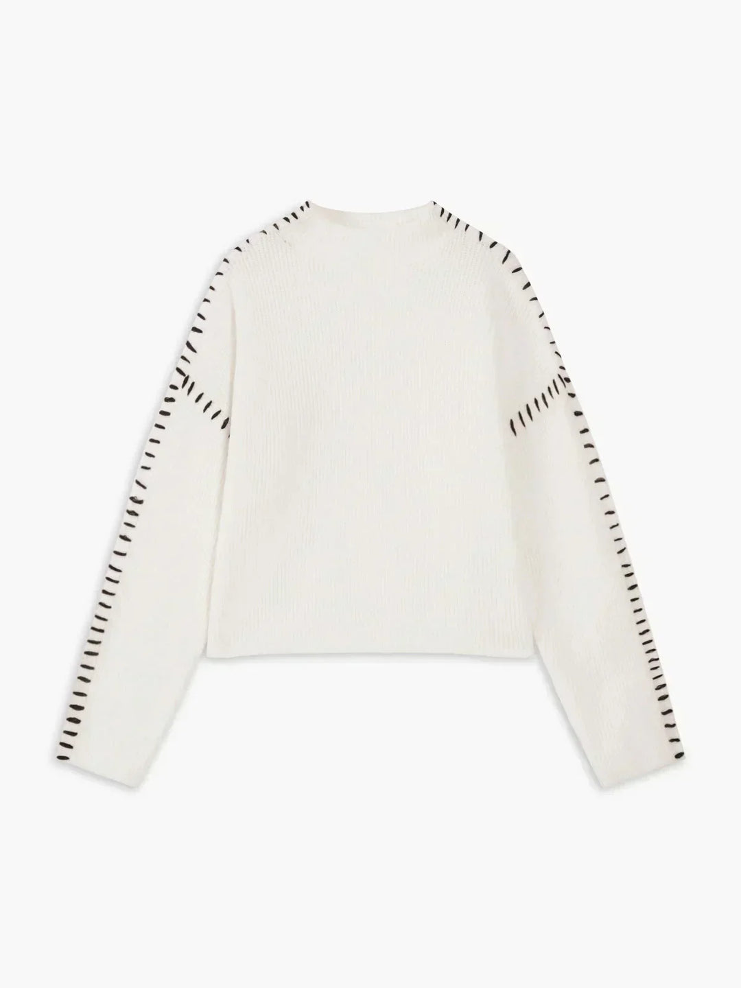 Jolene – Oversized Whipstitch Detail Sweater