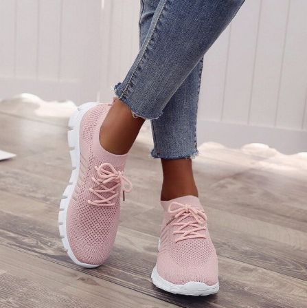 Yolanda – Lightweight Lace-Up Orthopedic Sneakers