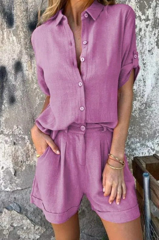 Winona | Set Buttoned Light