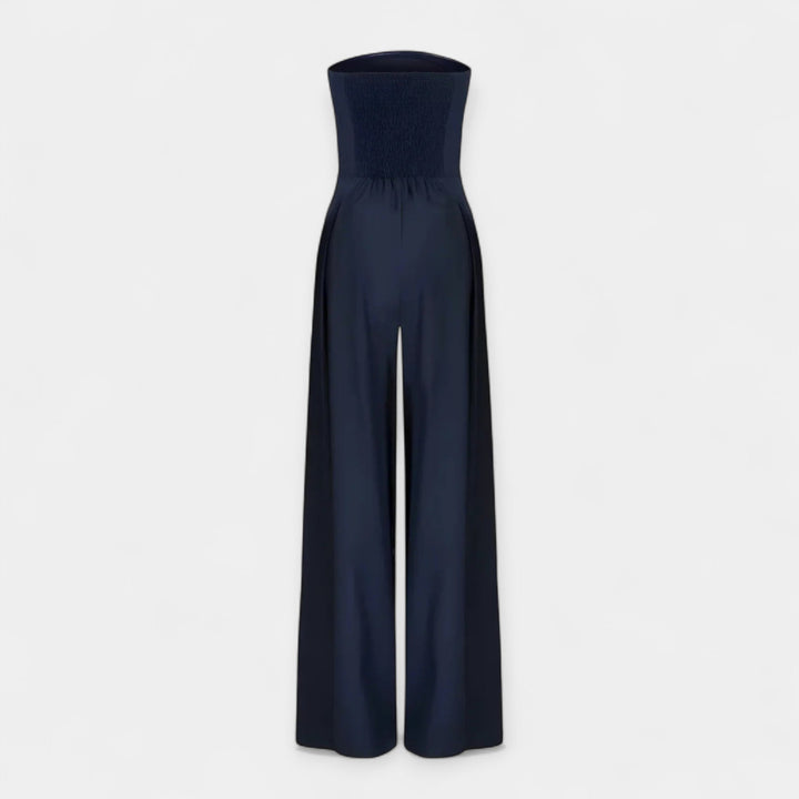 Catalina | Strapless Bustier Jumpsuit