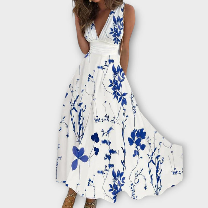 Dulcie | Floral V-Neck Dress