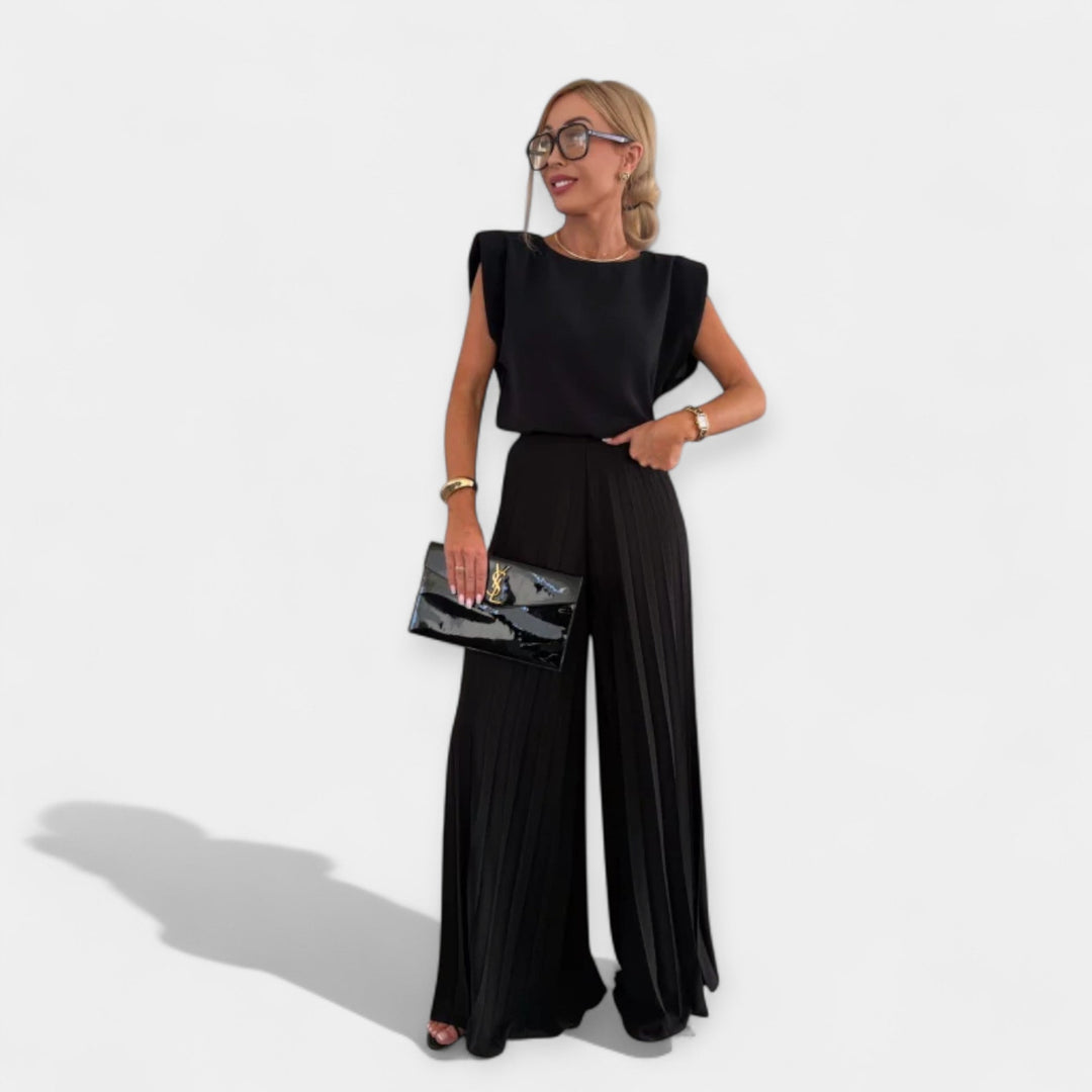 Jackie | Summer Outfit: Top and Pants Set