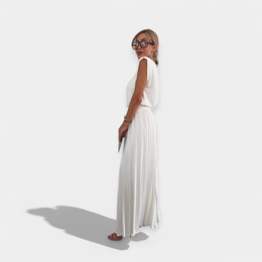 Jackie | Summer Outfit: Top and Pants Set