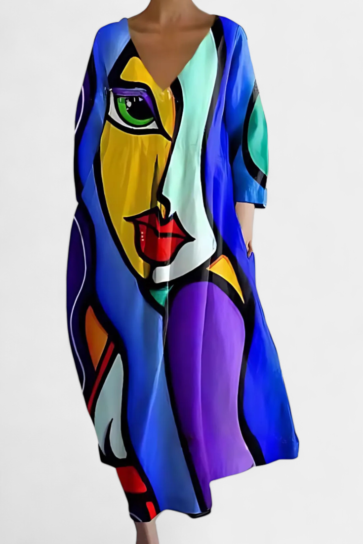 Willa | Comfortable V-Neck Dress
