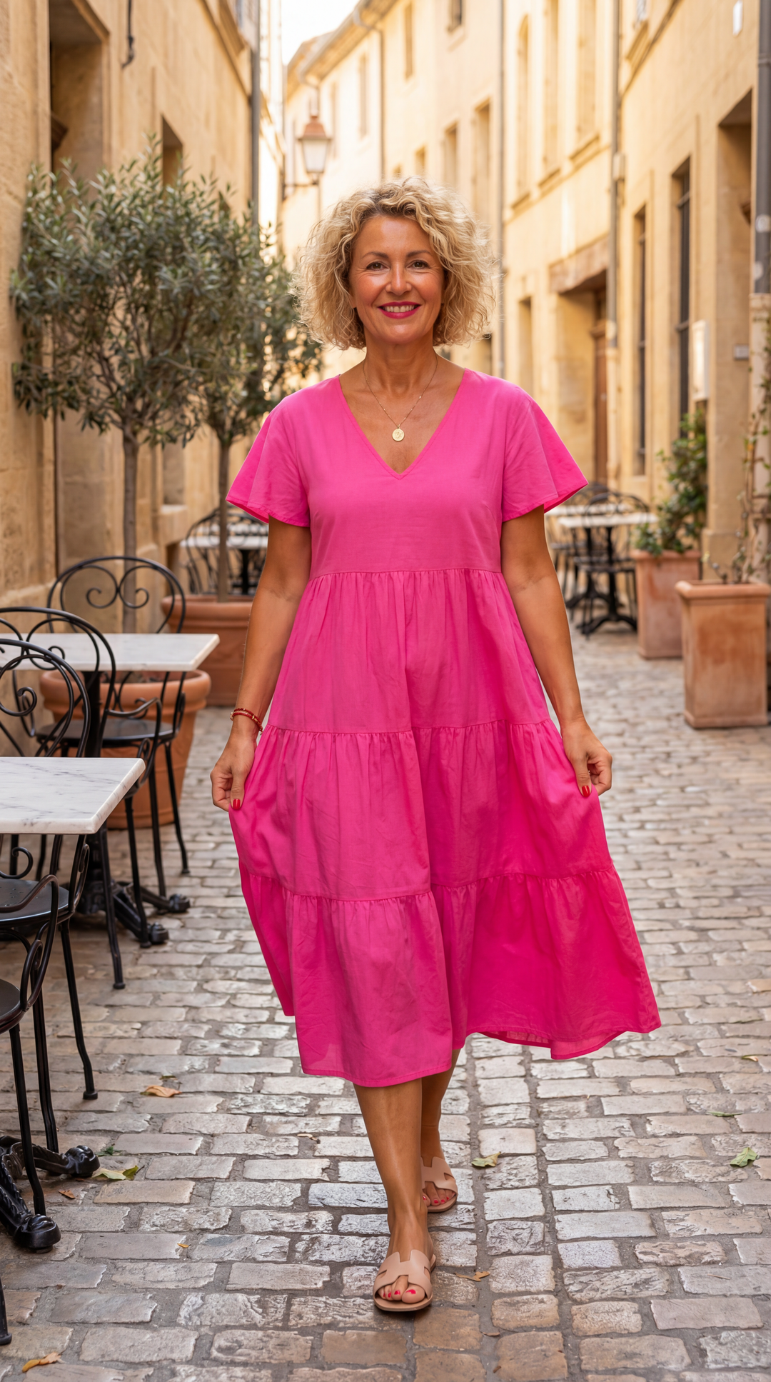 Monica | Neck Loose Dress