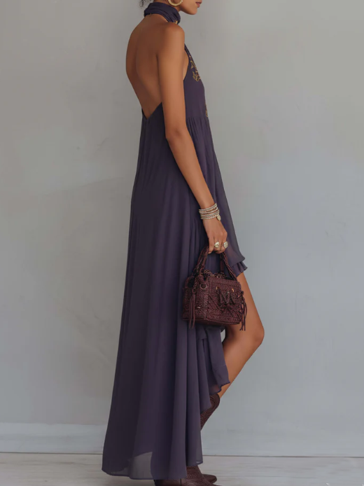 Mabella | Embroidered Maxi Dress