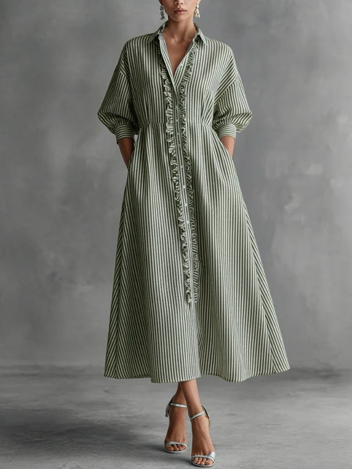 Shara | Stripe Maxi Dress