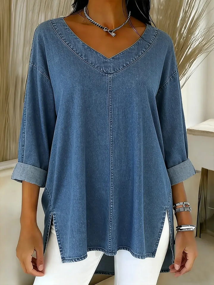 Tallulah | Stylish Denim Top