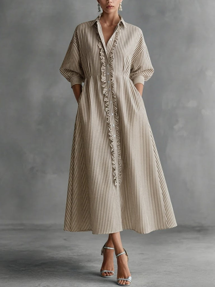 Shara | Stripe Maxi Dress