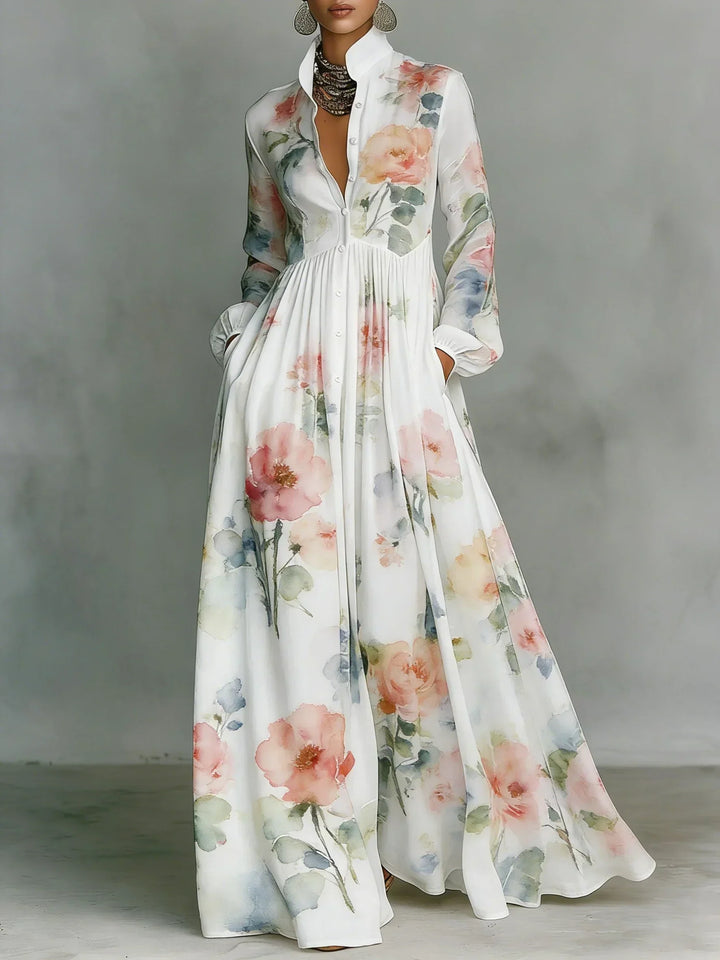 Zara | Floral Maxi Dress