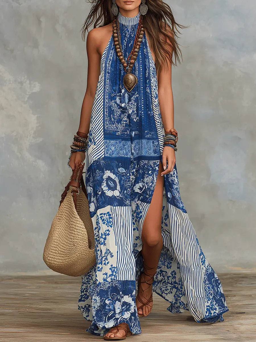 Tula | Patchwork Maxi Dress