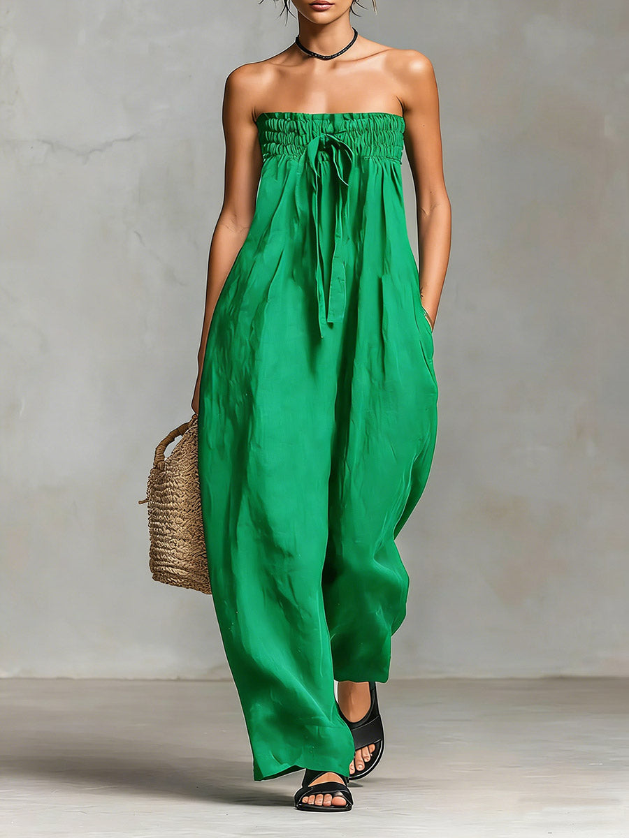 Leontine | Strapless Flow Maxi Dress