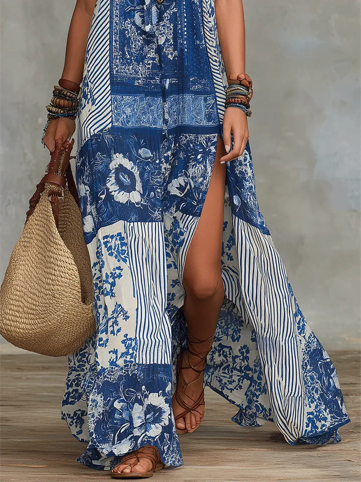 Tula | Patchwork Maxi Dress
