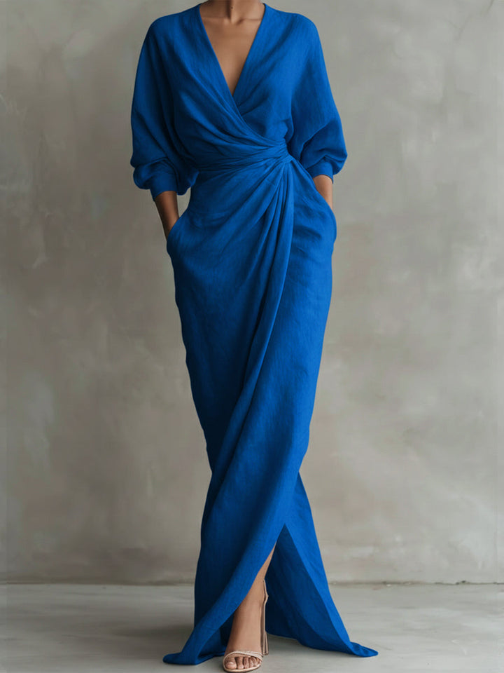 Minerva | Wrap Maxi Dress
