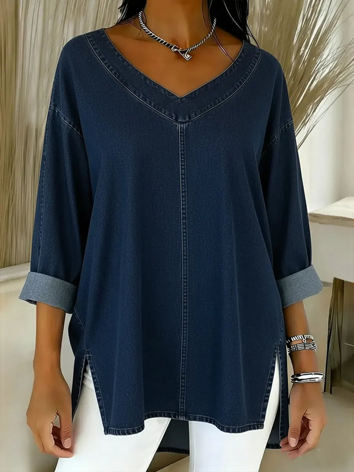 Tallulah | Stylish Denim Top