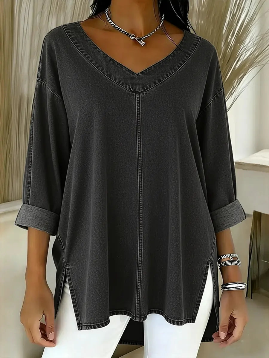 Tallulah | Stylish Denim Top
