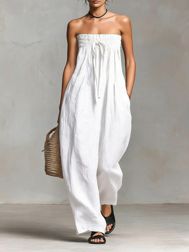 Leontine | Strapless Flow Maxi Dress