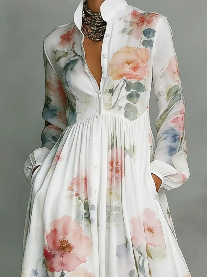 Zara | Floral Maxi Dress