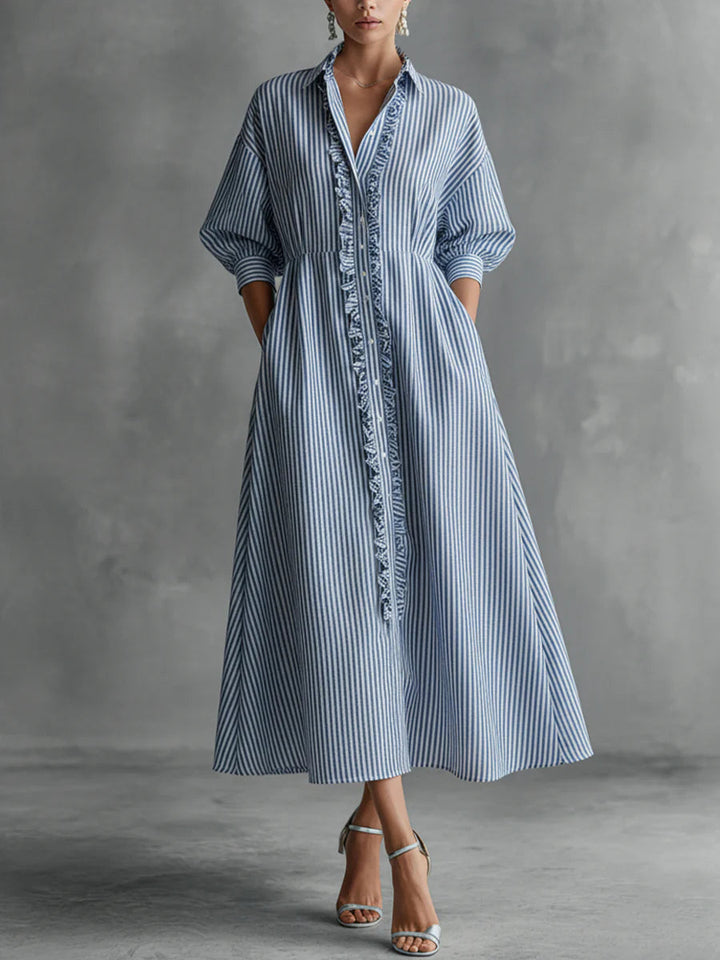 Shara | Stripe Maxi Dress