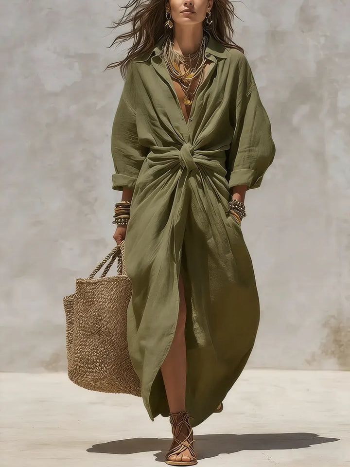 Amaya | Knot Maxi Dress