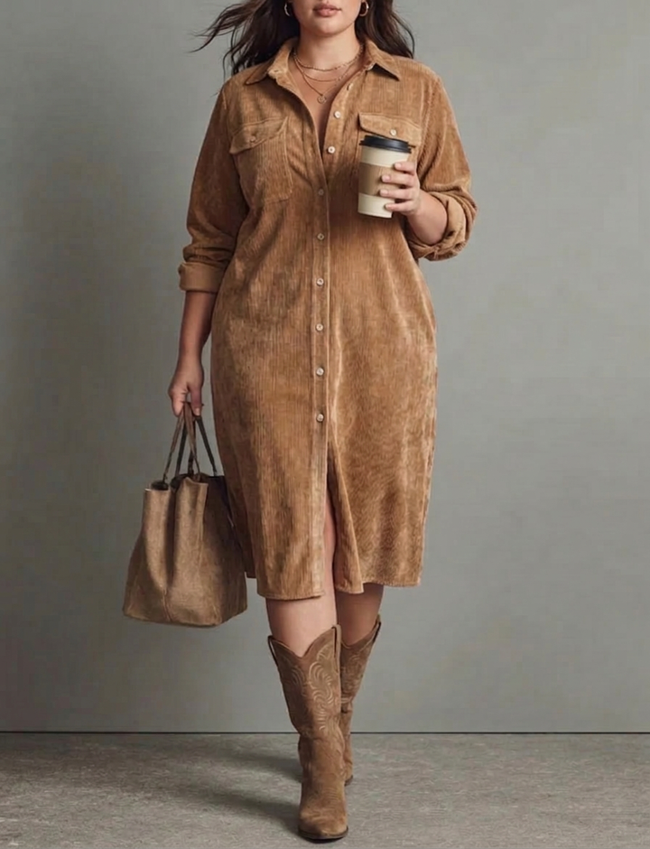 Jennifer | Corduroy Dress