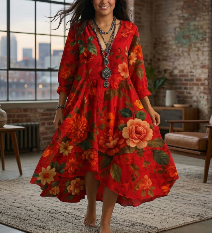 Valeria | Breezy Boho Dress