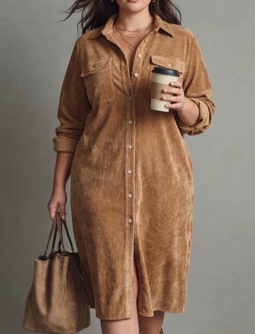 Jennifer | Corduroy Dress