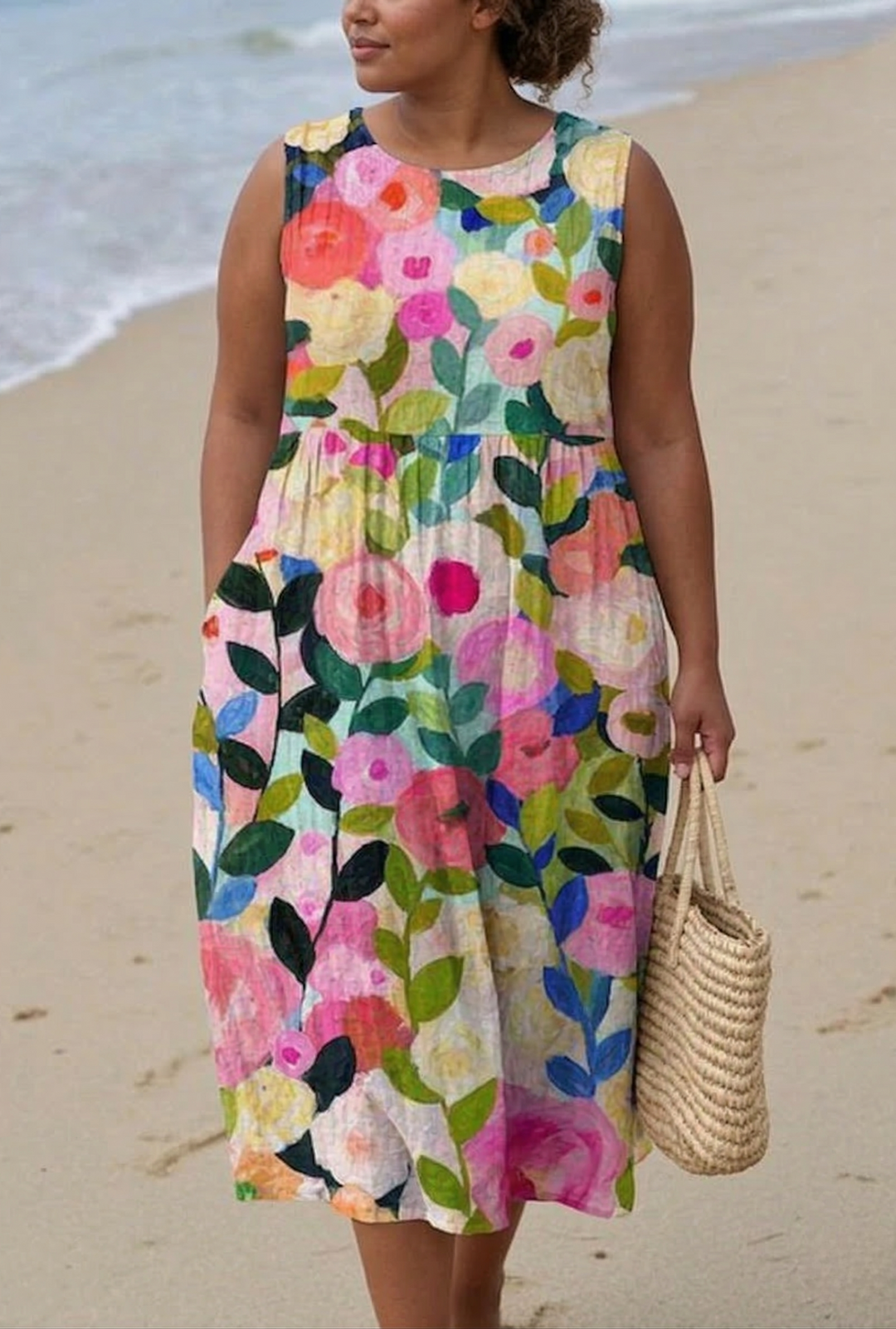 Morgan | Floral Midi Dress