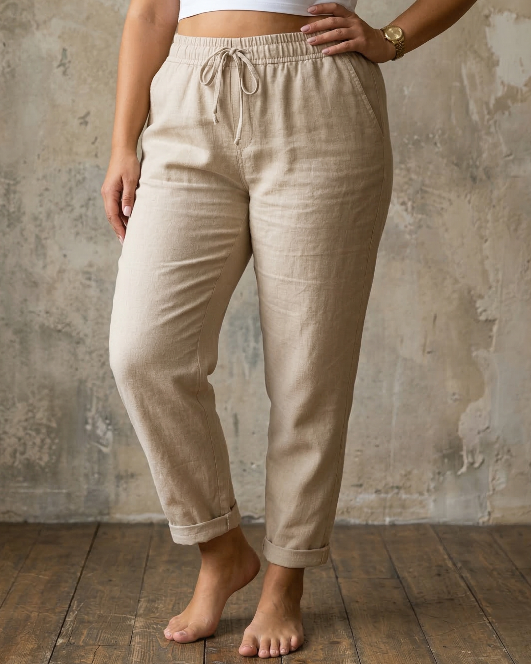 Bailey | Drawstring Relaxed Pants